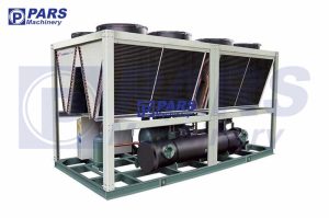 چیلر صنعتی آب خنک و هوا خنک